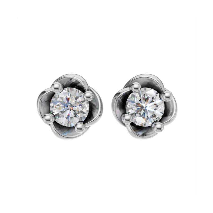 Silver Eternal Radiance Studs