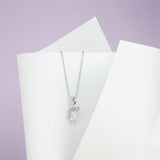 Silver Teardrop Pendant