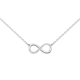 Silver Endless Love Infinity Pendant