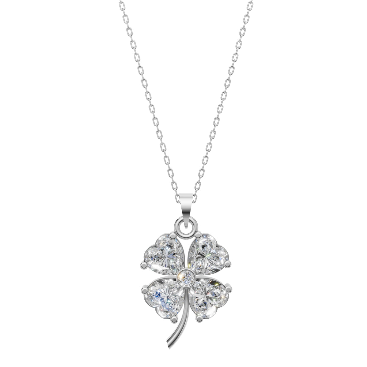 Silver Drop Clove Pendant