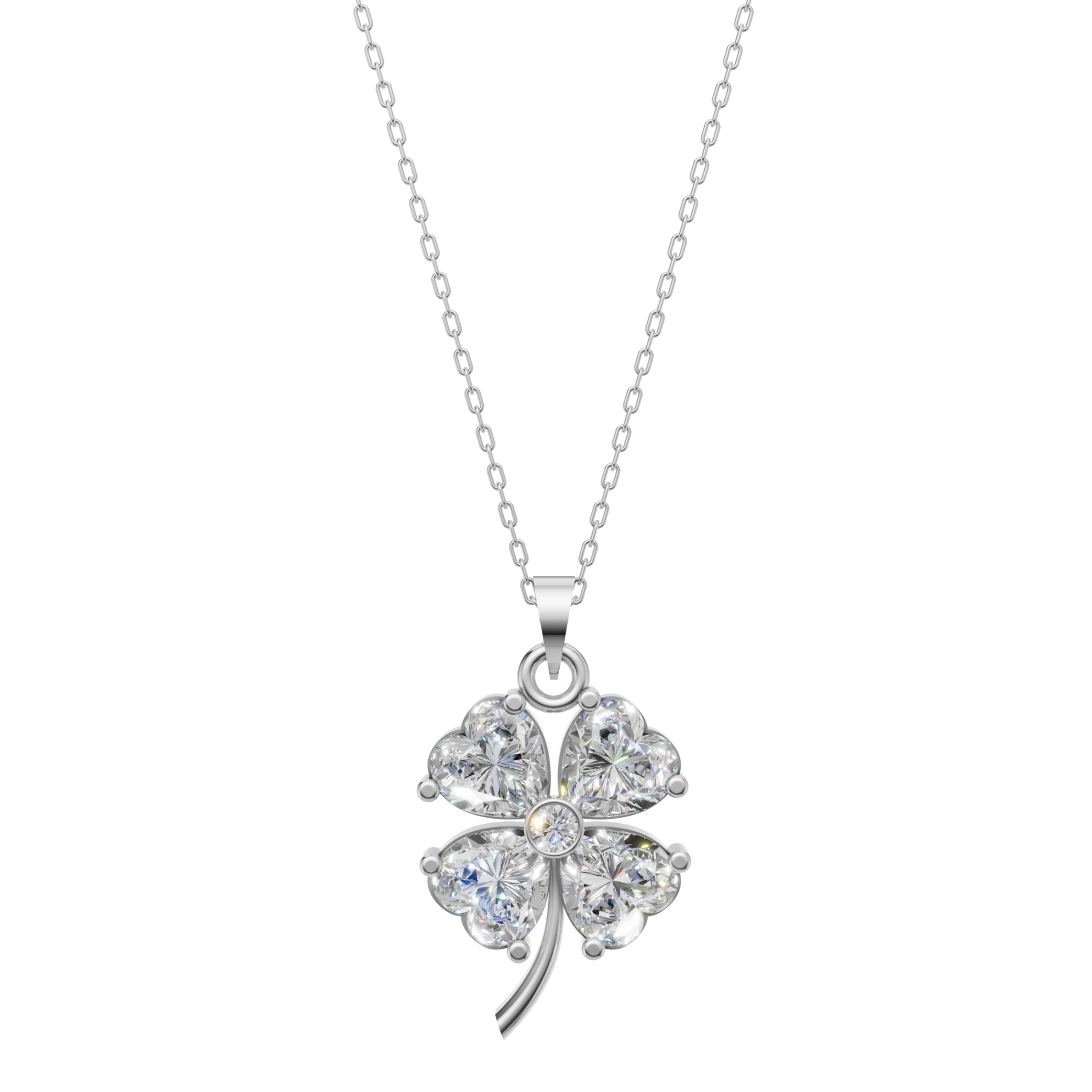 Silver Drop Clove Pendant