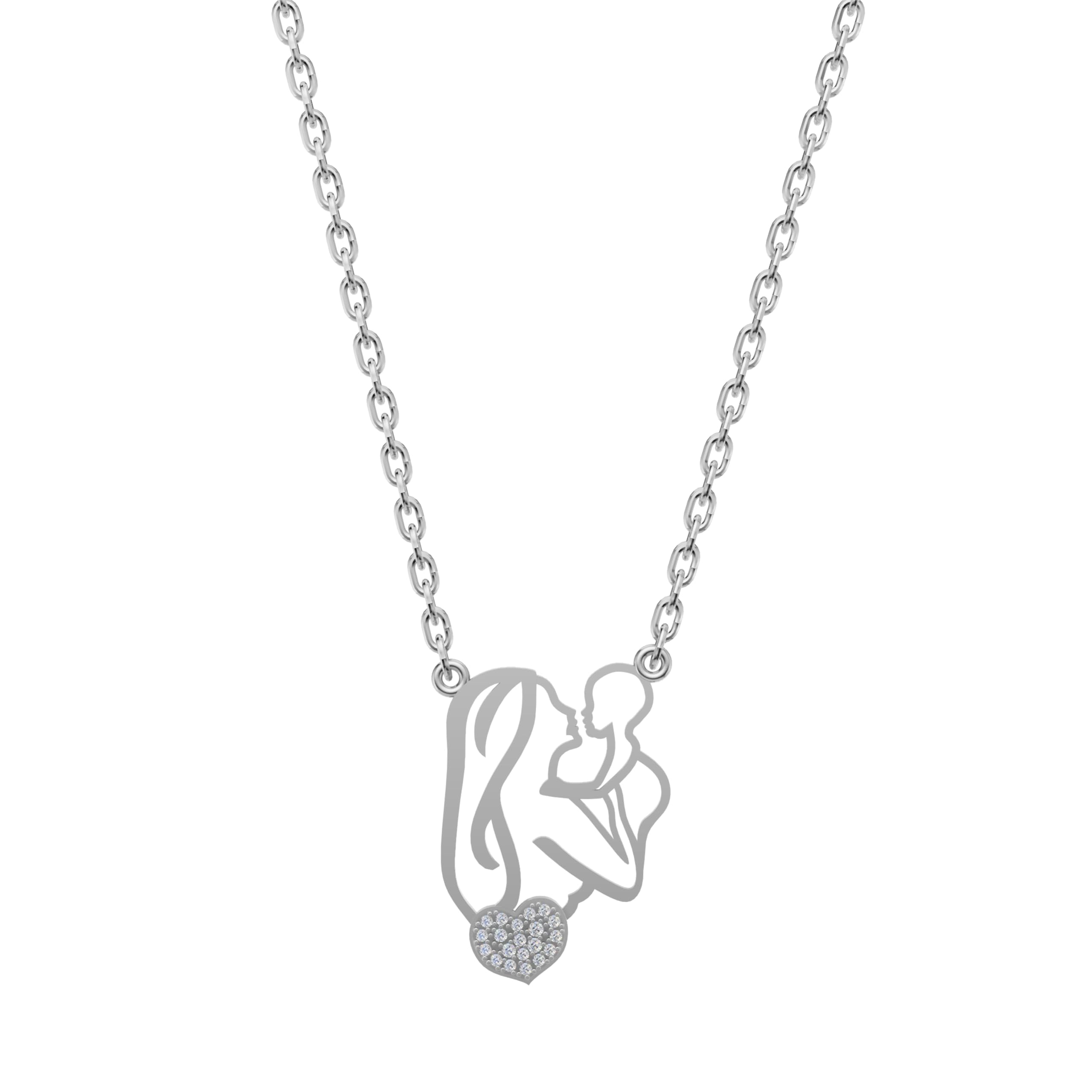 Silver Pure Mother Love Pendant
