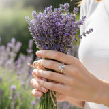 Silver Floral Wrap Ring