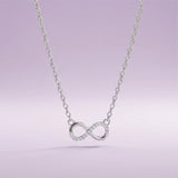 Silver Endless Love Infinity Pendant