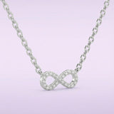 Silver Infinity Bond Pendant
