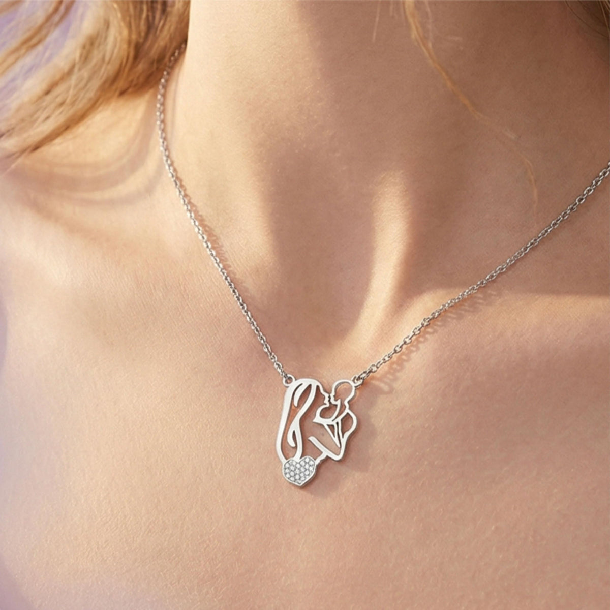 Silver Pure Mother Love Pendant