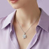 Silver Drop Clove Pendant