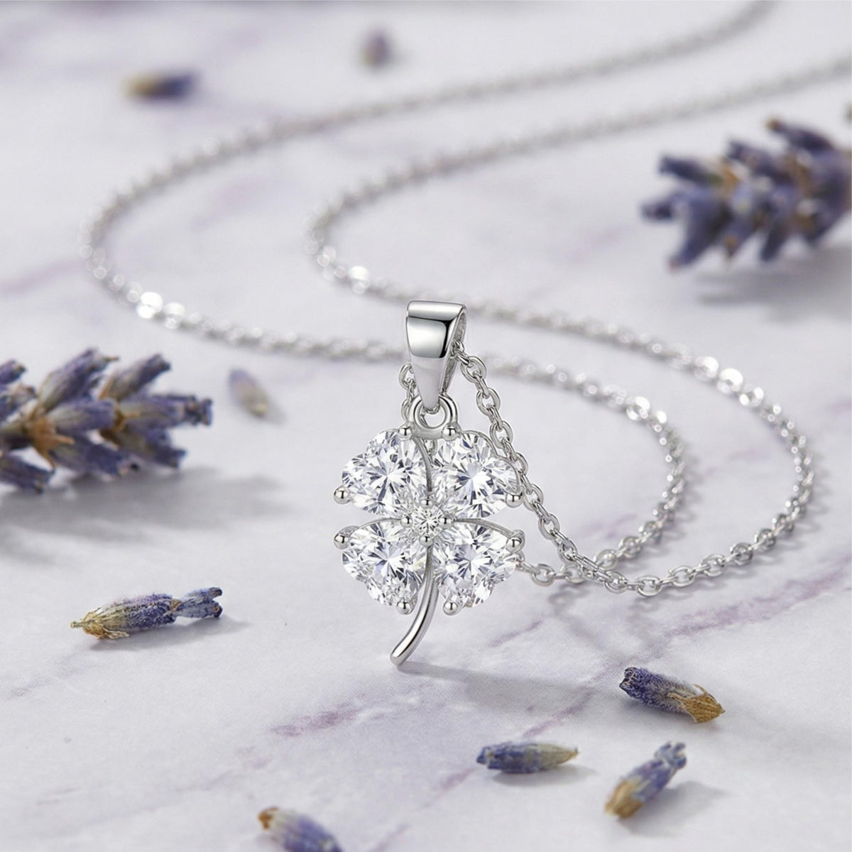 Silver Drop Clove Pendant