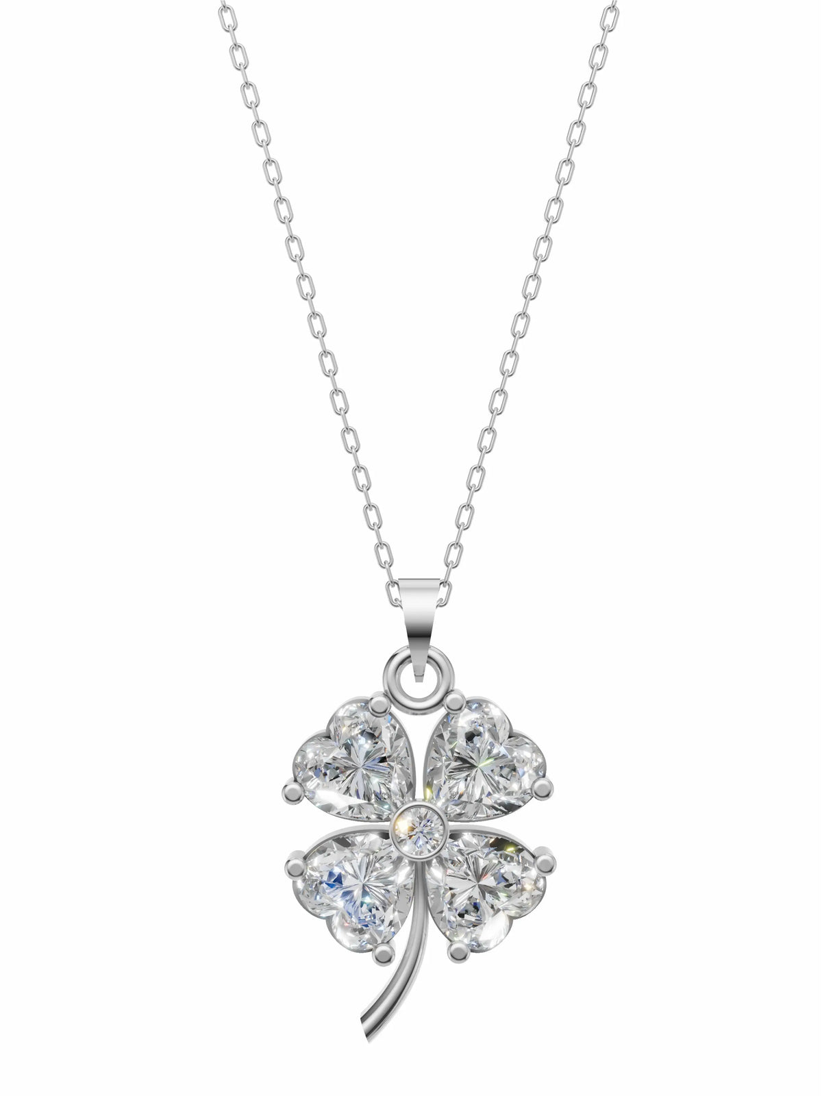 Silver Drop Clove Pendant