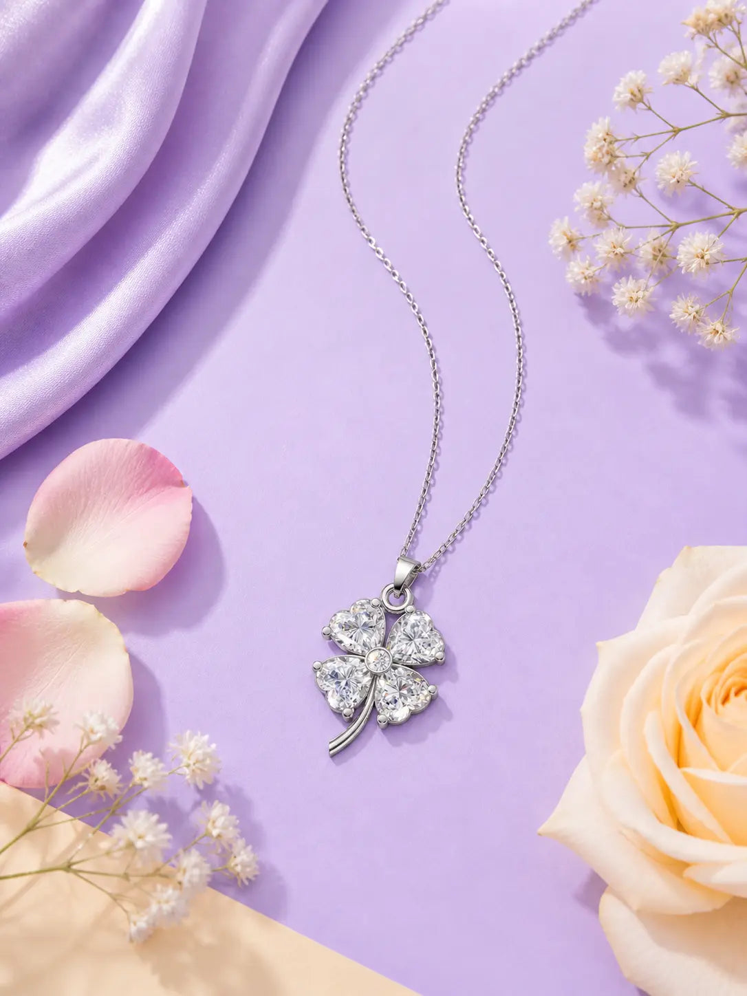 Silver Drop Clove Pendant