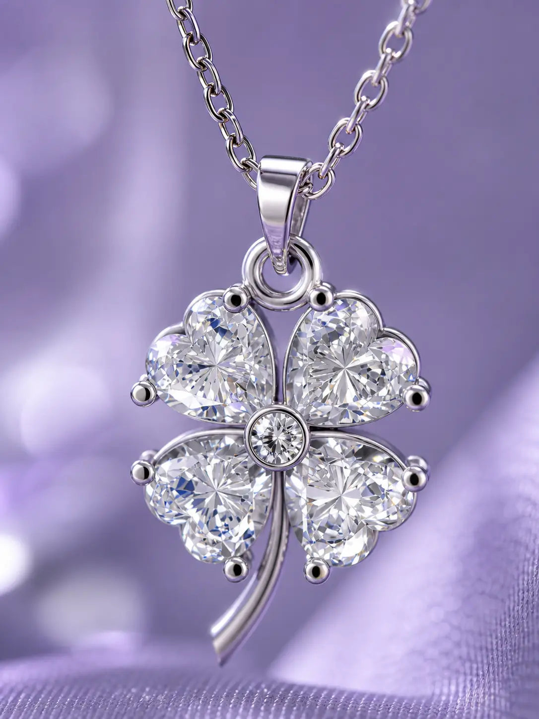 Silver Drop Clove Pendant