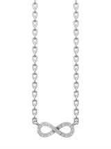 Silver Infinity Bond Pendant