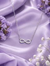 Silver Infinity Bond Pendant