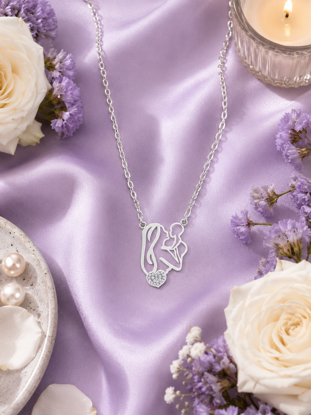 Silver Pure Mother Love Pendant
