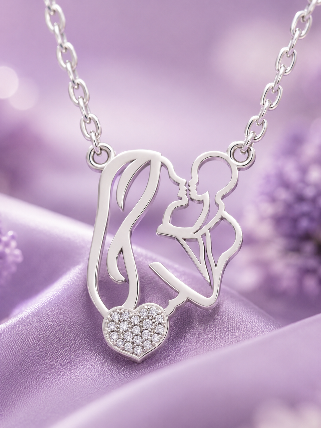 Silver Pure Mother Love Pendant