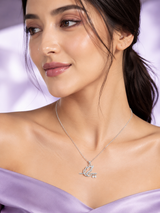 Silver Krishna Flute Grace Pendant