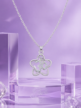 Silver Om Blessing Pendant