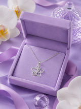 Silver Om Blessing Pendant