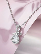 Silver Teardrop Pendant