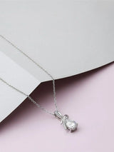 Silver Teardrop Pendant