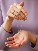 Silver Teardrop Pendant