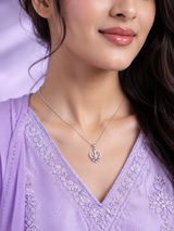 Silver The Khanda Symbol Pendant
