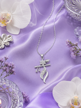 Silver Divine Krishna Charm Pendant