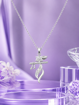 Silver Divine Krishna Charm Pendant
