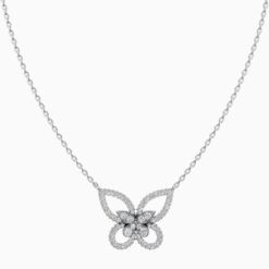 Silver Butterfly Pendant