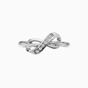 SILARA 925 Silver Infinity Ring