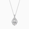 Silver Divina Drop Pendant