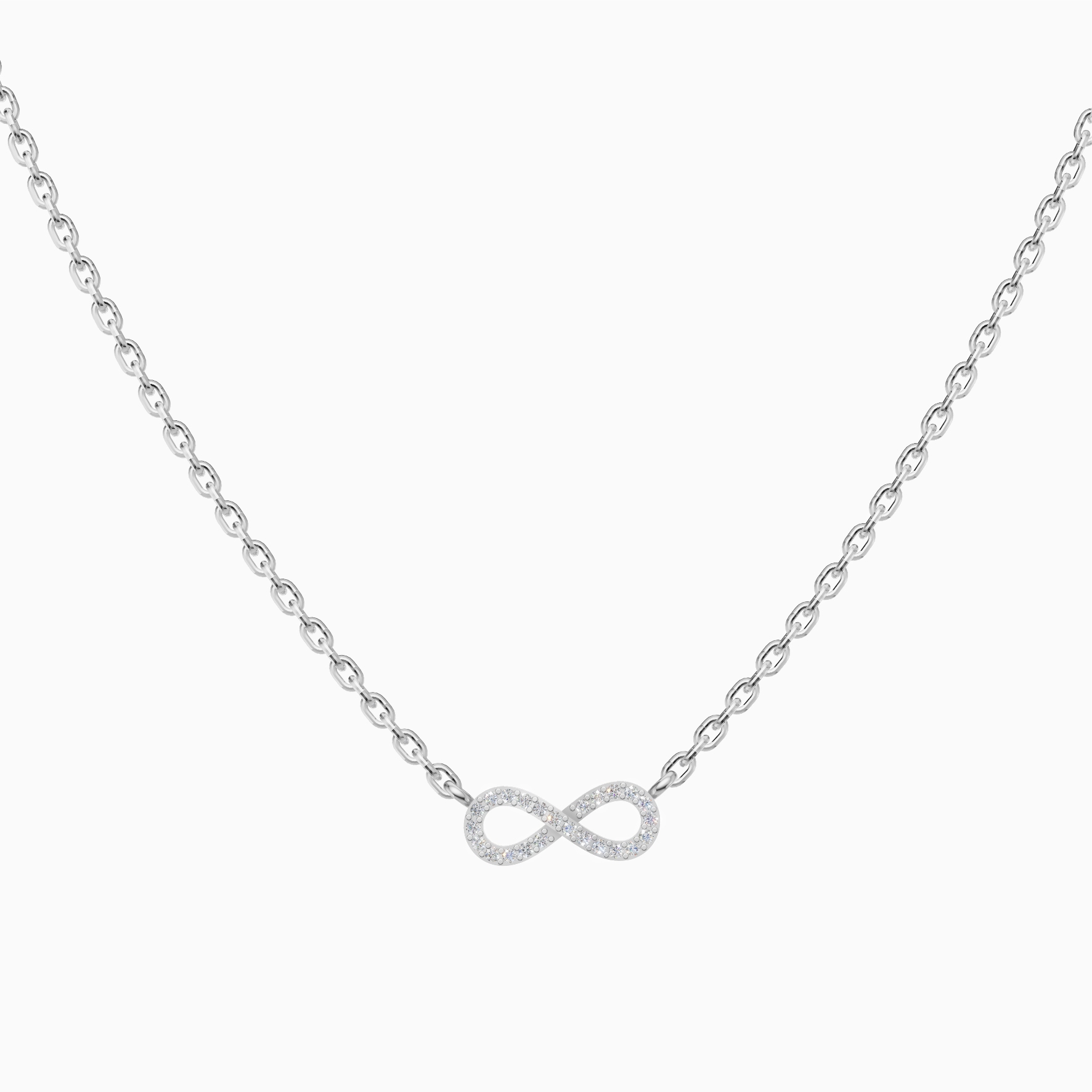 Silver Infinity Bond Pendant
