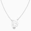 Silver Mother and Child Pendant 1