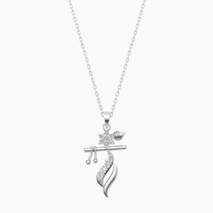 Silver Divine Krishna Charm Pendant